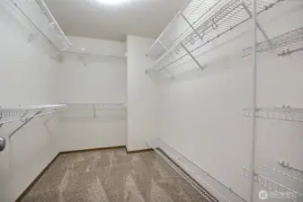 Large Primary walk-in closet