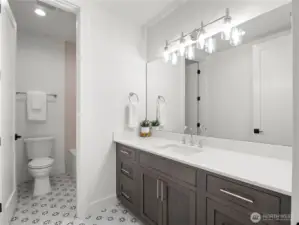 Upstairs Full Bath