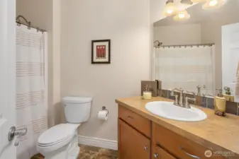bath off En-suite on main floor
