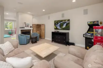 Bonus and exercise room behind