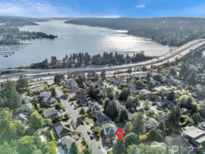 Aerial South View.