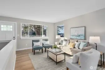 Fresh interior/exterior paint, luxury vinyl plank flooring throughout