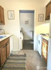 The Kitchen also has great natural light, and all appliances are included.