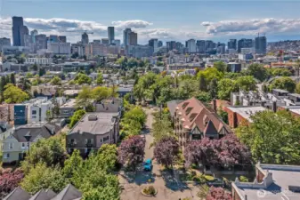 Just minutes from downtown Seattle.