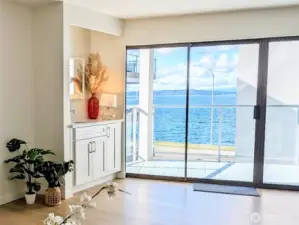 Reimaged Modernized Alki Beach Condo with Gorgeous Puget Sound  and Alki Beach Views!