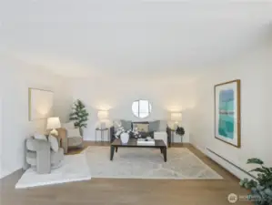 Oversized living room offer creativity and flexibility!