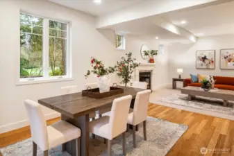 Informal Dining in Great Room