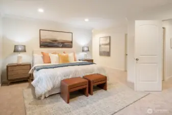 Primary bedroom upstairs