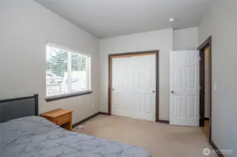 Alternate view of Guest Suite #1 highlighting its comfortable and inviting layout.