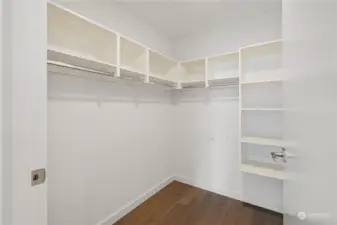 Plenty of room for your clothes in this closet