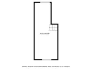 Bonus room on 3rd floor.