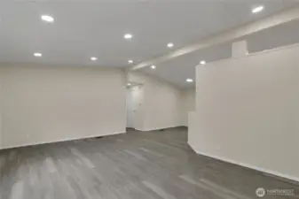 Third view of the living room.
