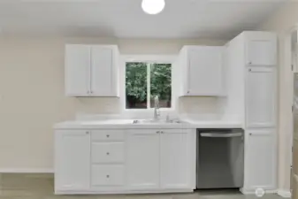 Loads of cabinet space.