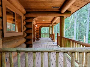 Fantastic porch.