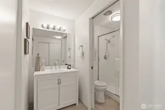 Updated primary bath.