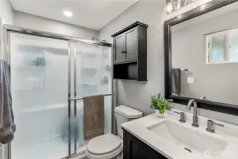 Remodeled Primary Bathroom