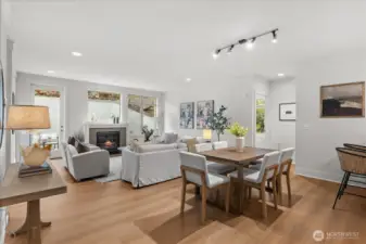 Totally refreshed garden side condo . . .