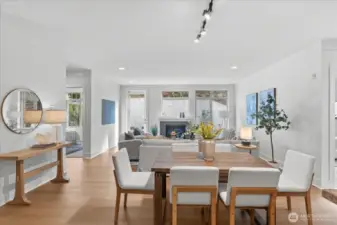 . . .lends to light-filled rooms, even on the grayest days.