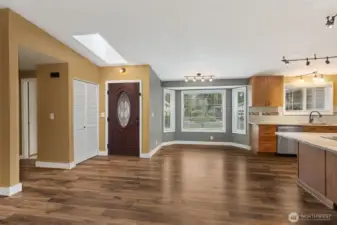 Open Concept Kitchen / Living / Dining