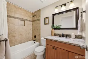 Hallway bathroom upstairs