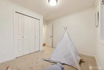 3rd of 4 bedrooms (upstairs)