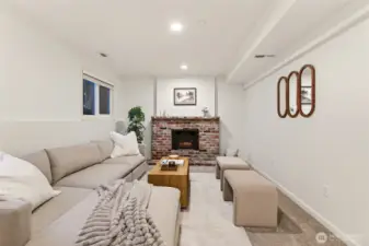 Family room downstairs