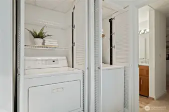 In-unit washer/dryer