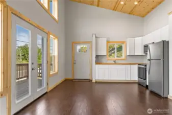 A new home in the Methow Valley...ready for your finishing touches!