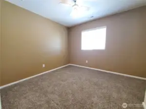 2nd bedroom upstairs. Brand new carpets!