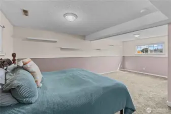 Primary bedroom allows for plenty of space for your bedroom furniture.
