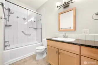 Lower full bath
