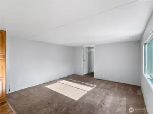 Light and bright living room.