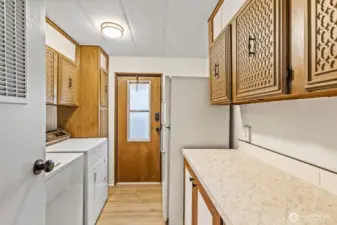 Virtually staged bedroom/office