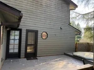 North Side (Deck with hot-tub)