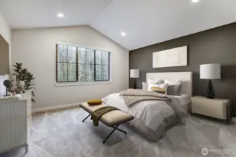 Second floor bedroom *Virtually Staged*