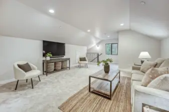 Upstairs Bonus room create your quite oasis