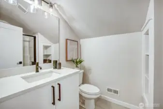 3rd floor 3/4 bathroom off of the Bonus Room
