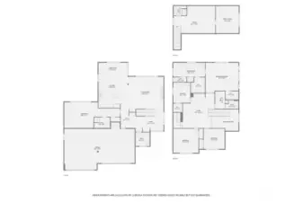 Whole House Floor plan (Individual floor floor plans available upon request)