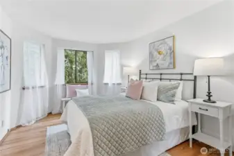 Bedroom number 4 facing the east.