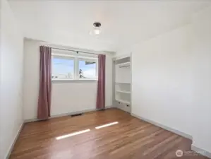 The second bedroom on the main floor.