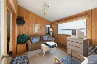Step out of the breeze and get comfortable in the beachside cabin.