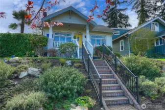 Perched above it all