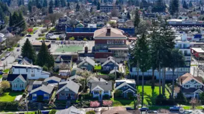 Washington Elementary School & Proctor District right out the back door!