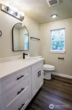 DOWNSTAIRS POWDER ROOM...ALL BRAND NEW!