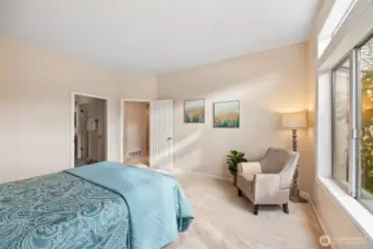 Master bedroom retreat with ample space and a peaceful ambiance.