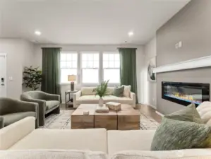 Electric Fireplace! Pictures are for representational purposes only, colors and features may vary.