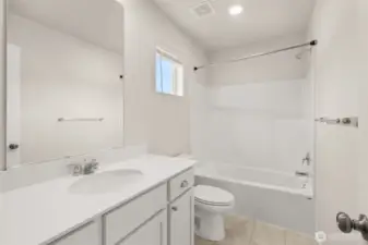Upstairs bathroom.