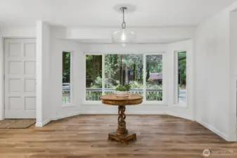 Dinning room off the kitchen