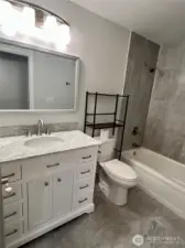 Gorgeous updated bath