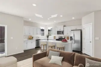 Wonderful open floor plan with 9' ceilings throughout! *Finishes and options will vary.